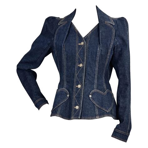 christian dior atelier denim jacket|Christian Dior jacket vintage.